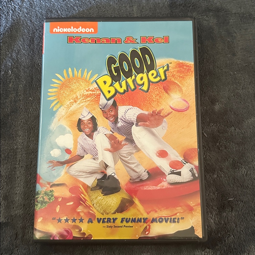Nickelodeon Good Burger DVD with Colorful Cover